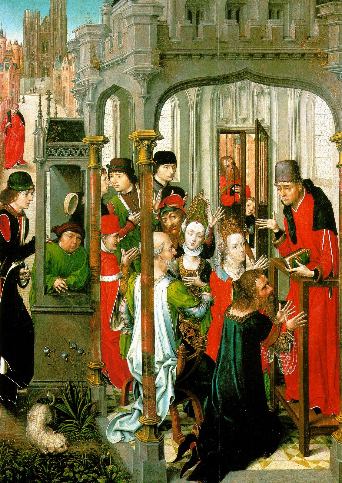 058 MASTER OF IMAGES OF CHURCH OF ST. GUDULA